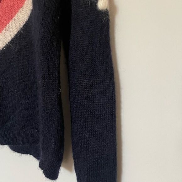 Sezane Elie Pom Pom Knit Jumper Size Small - Picture 7 of 9
